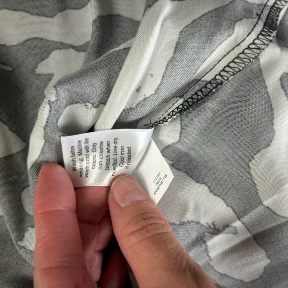 NWT Women's Nine West Knot-Back Long Sleeve Dress in Black & White Size Small - Picture 8 of 8